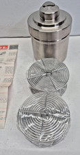 Vintage L P L Stainless Steel Film Developing Tank w/ 2 Reels Japan