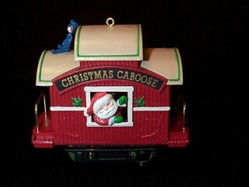 Ornament - 'Here Comes Santa, Caboose' 'Collector's Series' Hallmark 1989 - NEW 