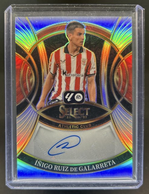 2025-26 Panini Select La Liga Inigo Ruiz de Galarreta Signatures Auto #19