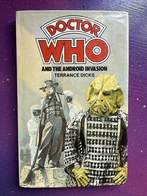 Doctor Who And The Android Invasion Hardcover W.H.Allen Ex Lib. Terrance Schwänze