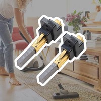 2 StüCk KohlebüRsten FüR Staubsauger Motor 6 5 X 11 X 32 Mm Ersatzteile