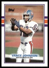 1989 Topps #245 Vance Johnson