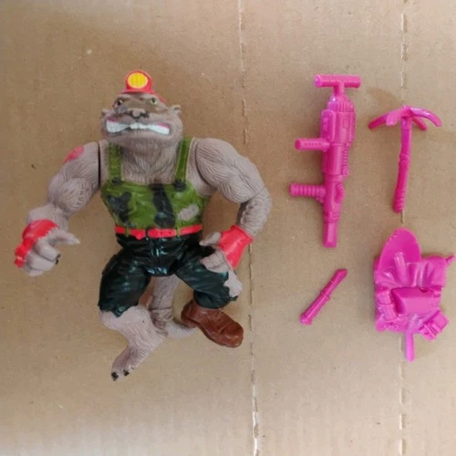Vintage 1991 Playmates Teenage Mutant Ninja Turtles TMNT Figure COMPLETE