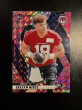 2025 Panini Mosaic Graham Mertz Camo Pink Rookie- Texans