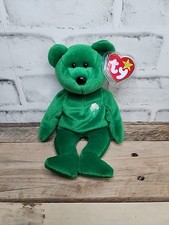 Irish Beanie Baby Erin - Ty Beanie Baby 1997 Retired. St Patrick's Collectible