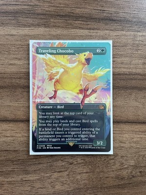 Traveling Chocobo - Final Fantasy - Borderless - #0406 Regular - MTG Englisch