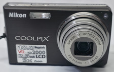 Nikon COOLPIX S550 10.0MP 2.5" LCD 5x Zoom Digital Camera No SD Card or Charger