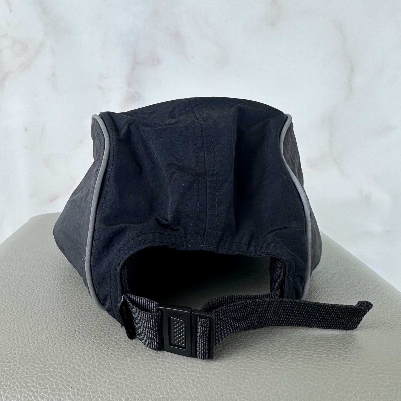 Sinclair Black Camp Cap Grey Ripstop Strapback Lo… - image 5