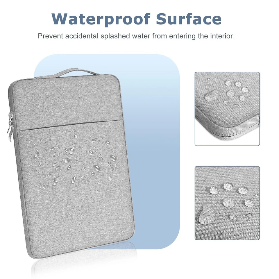 Funda para portátil de 13 pulgadas con asa para MacBook 2025-2022 13,6" con M3 M2... Foto 4 de 4