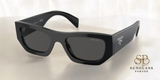 PRADA PR A01S 16K08Z Black Dark Grey 53 mm Un...