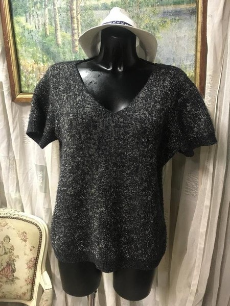 Women COS Sweater Black Viscose 36 / S / 44
