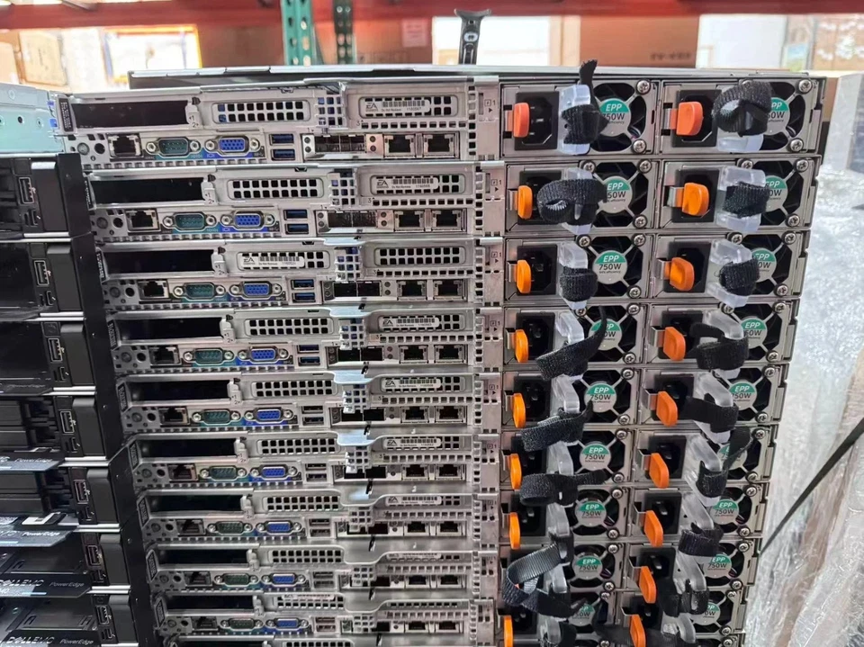 Dell PowerEdge R640 Server 2x Intel Xeon Gold 6138 40 core 32GB RAM H730P 750W - Image 3 of 3