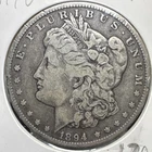 1894 O Morgan Silver Dollar $1 Circulated Coin 0.9 Fineness Business Strike