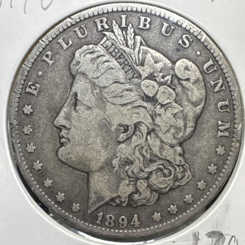 1894 O Morgan Silver Dollar $1 Circulated Coin 0.9 Fineness Business Strike