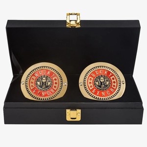 WWE Becky Lynch Championship Replica Side Plate Box Set