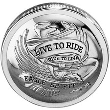 Live To Ride Bouchon de Réservoir Chromé Ventilé pour Harley-Davidson 1982-1995