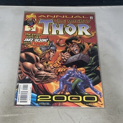 THE MIGHTY THOR ANNUAL 2000 * Marvel Comics * 2000 Thor Loki Thanos