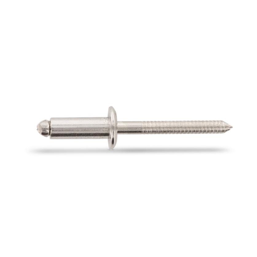 Rivet pop inox aveugle 4x10 sachet 250 pièces fixation tôlerie et métal - 2