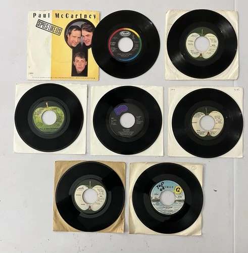 Lot of (7) Paul McCartney & Wings 45 RPM Records - Lot #6