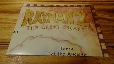 Karte von - Rayman 2 The Great Escape - Nintendo 64 N64 Spielanleitung