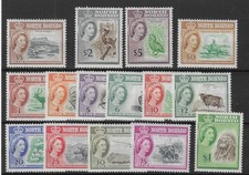 North Borneo 1961 Pictorials Set to $5 Mint (15v)