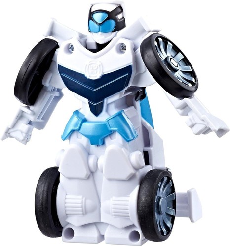 Playskool Heroes Flip Racers Pullback Transformers Rescue Bot Quickshadow Robot - Picture 4 of 4