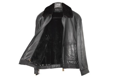 19500$ Men's ZILLI FUR Jacket Leather Weasel Jacket 40US/UK 50IT