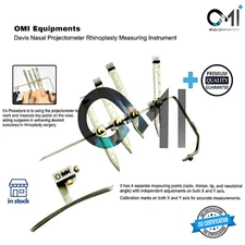 Davis Nasal Projectometer Rhinoplasty Measuring instrument Plastic Surgery Use