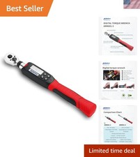 ACDelco 3/8 Inch Torque Wrench: Digital Readout, 2-37 ft-lb, Lightweight Design