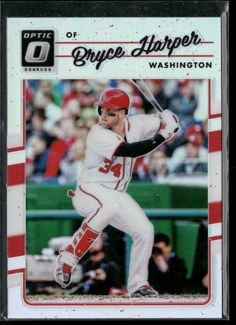 2017 Donruss Optic #152 Bryce Harper Holo