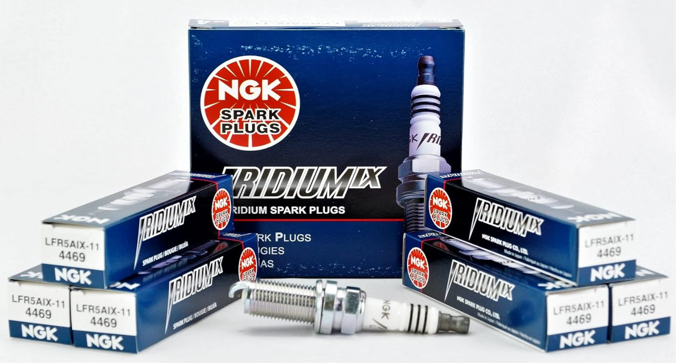 NGK LFR5AIX-11 Iridium IX Spark Plugs 6 Pack Genuine OEM V6 3.5L NEW