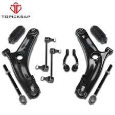 For 2010-2013 Kia Soul Front Lower Control Arm Ball Joint Tie Rod End Sway Bar