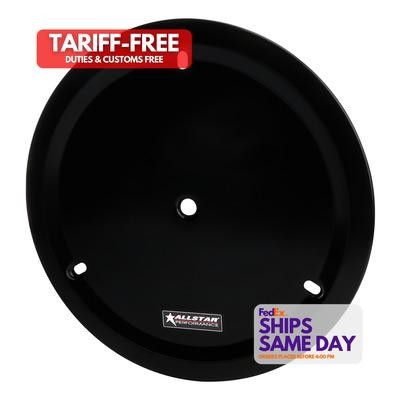 Allstar ALL44171, One Black Aluminum Aluminum Wheel Cover Weld Style Black Perfo - Picture 1 of 10