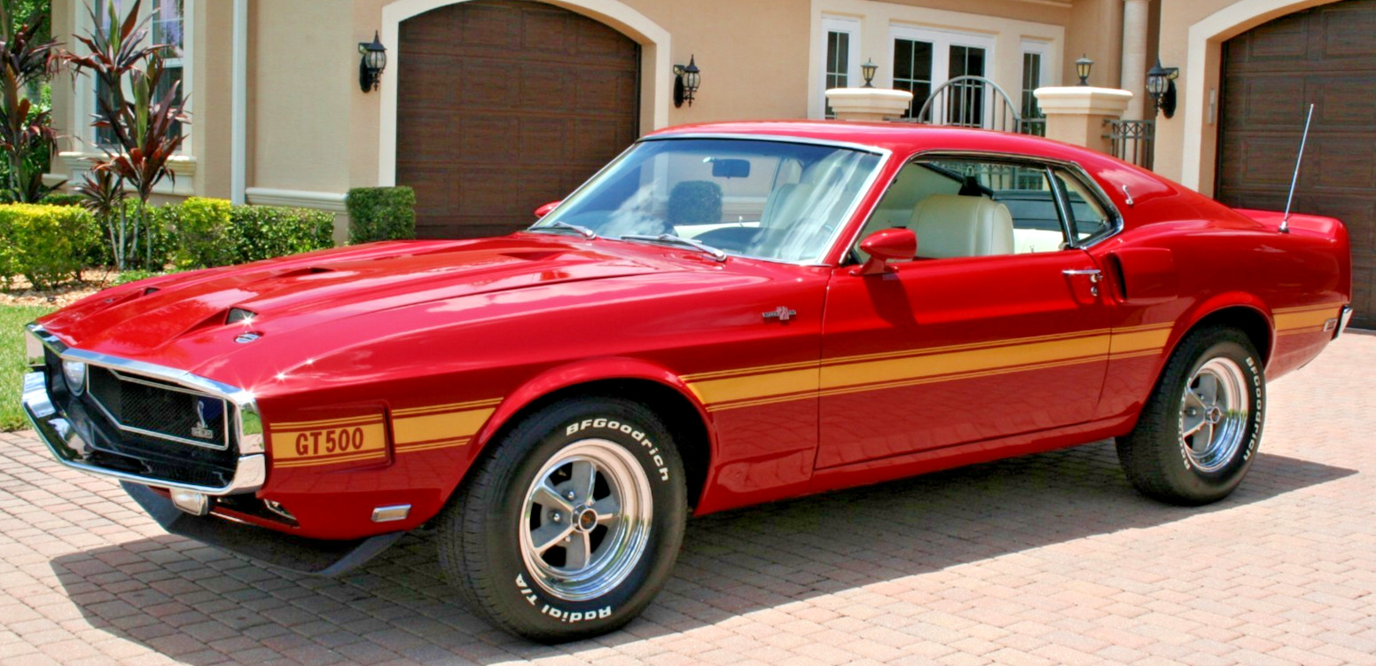 1969 Shelby Mustang Shelby Mustang GT500 Ram Air Cobra Jet Engine 428