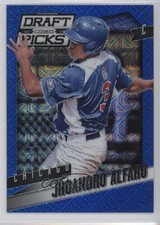 2014 Panini Prizm Perennial Draft Picks Blue Mojo 60/75 Jhoandro Alfaro #74 1k5