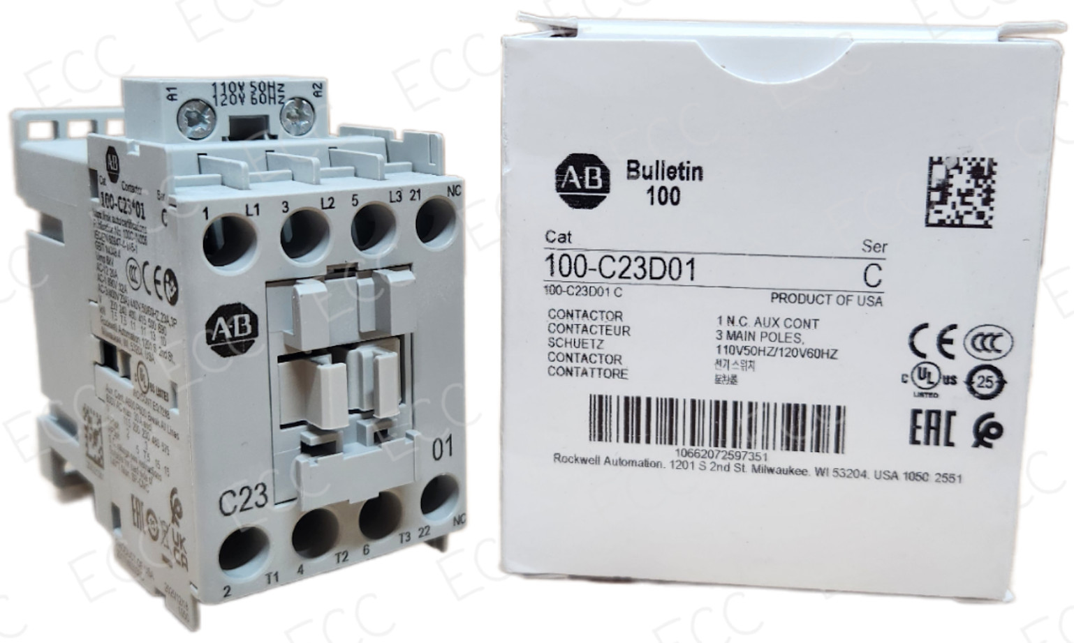 Allen-Bradley 100-C23D01 Contactor