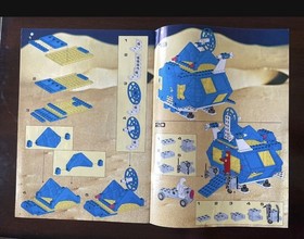 Vintage LEGO Building Instructions #6985 Cosmic Fleet Voyager