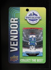 2024 Sports Card & Memorabilia Expo Badges Thatcher Demko Connor Bedard 0c3
