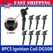 8* FOR Genuine Motorcraft Ignition Coils OEM DG508 For Ford F150 4.6L 5.4L 6.8L