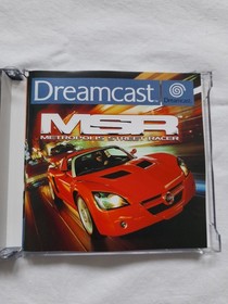 MSR Metropolis Street Racer SEGA Dreamcast Complete. All Inserts from Collector 