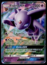 ESPEON GX 61/149 LP Holo Ultra Rare SM Sun And Moon Pokemon TCG 2017 on eBay