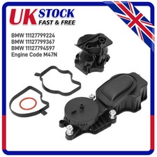 For BMW Crank Case Oil Breather M47 E46 E90 E91 318d 320d E60 E61 520d