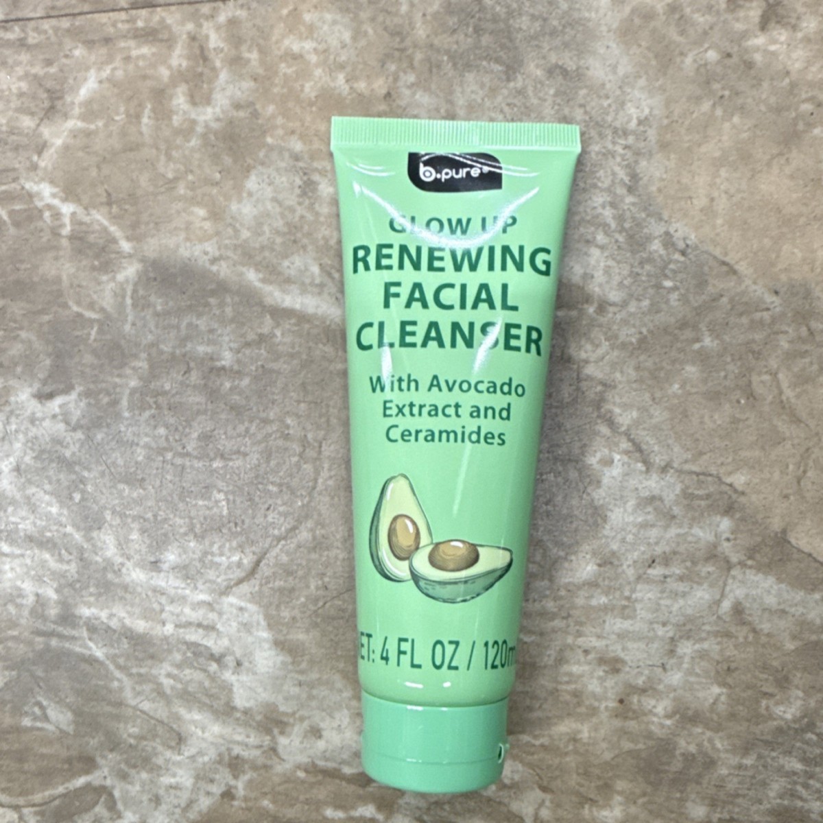 b.pure Glow Up Renewing Facial Cleanser Gel Avocado Extract