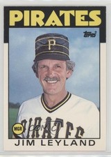 1986 Topps Traded Jim Leyland #66T HOF pb9
