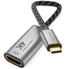 USB-C auf HDMI Adapter Stecker Kabel 4K@60Hz 1080P WQHD@165Hz 144Hz 120Hz 60Hz