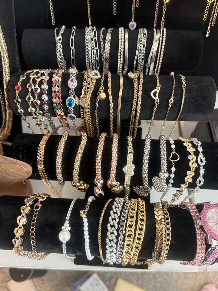 Over 250 Pieces of Jewelry — Earrings, Bracelets, Necklaces, Anklets & Sets - Image 4 of 4