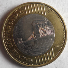 2009 HUNGARY 200 FORINT - Great Coin - FREE SHIP - Bin #703