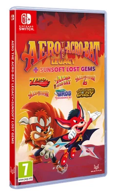 Aero The Acro-Bat Legacy + Sunsoft Lost Gems Nintendo Switch Neu OVP - Bild 1 von 4