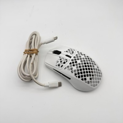 SteelSeries Aerox 3 Wireless Optical Gaming Mouse - Snow (2022 Edition)