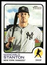 Giancarlo Stanton 2022 Topps Heritage #OB-GS Yankees MLB READ FREE SHIPPING